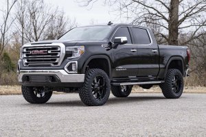 GMC Sierra 1500 Suspension Lift Kit - Rough Country - Mono Leaf Rear | Vertex | 6-Inch - '19-'24